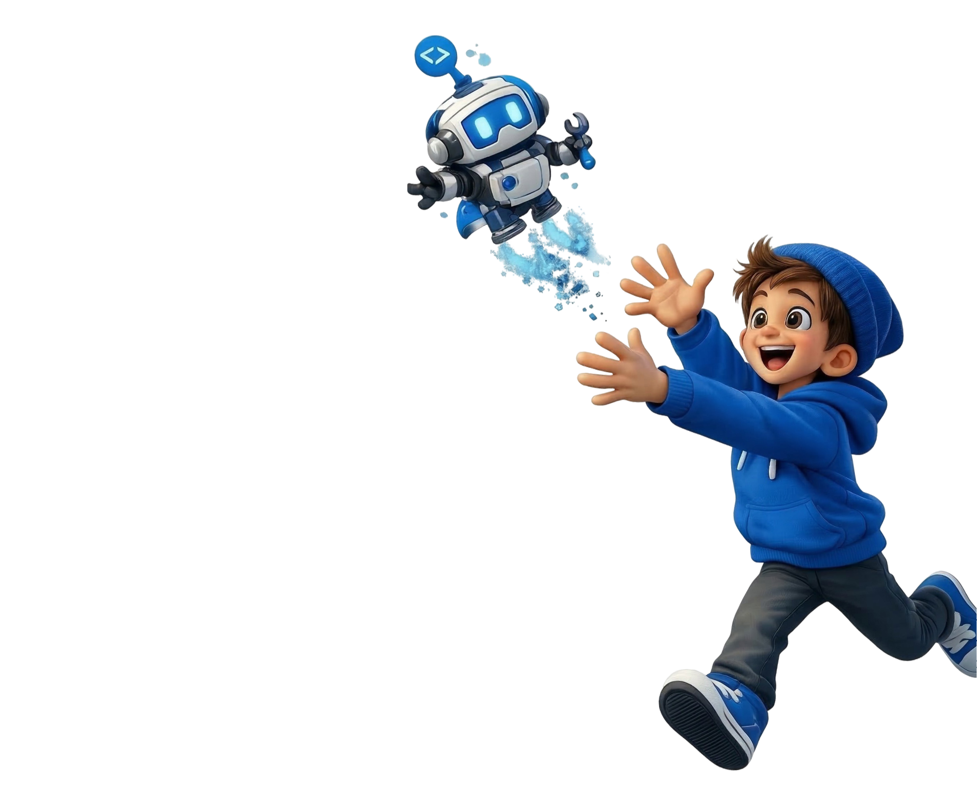 Robotek Robotik Çocuk ve Robot